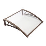 폴리염화비닐PC 저항력 판우 천막집 외방 비 비를 막는 판잣집 창호 베란다 공조기 외기 : 싸다구싸다구몰