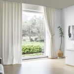 [뷰하우스] 데이즈 3중직 원톤 아일렛 암막커튼 특대형+커튼봉세트 거실커튼 : 롯데아이몰