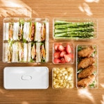 허밍 원터치 진공밀폐용기 정리 냉장고 친환경 음식 보관 소+소 : 스토어 허밍