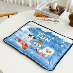 썸머펀 뭉쓰리 펫쿨매트 강아지 고양이 애견 반려견 여름 아이스 냉감 패드 시원한 방석 : 러움