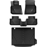3W 2018-2024 BMW X3 플로어 매트와 카고 라이너, 올웨더 TPE 액세서리 커스텀 핏 30i M40i 30e X3M xDrive Car Mats ( 스페어 타이어... 