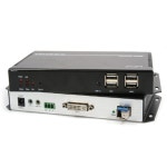 DVI KVM리피터 광케이블연결 원격 PC조작 송수신기 : 오늘도꾸준히