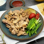 국내산 생 오리고기 로스 구이용 300g : A 테이블