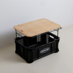 하이브로우 캐리어박스 고리형 랙 다리 행잉바 캠핑 상자 렉 : 인디에이