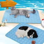 애견 쿨 매트 강아지 패드 여름 펫매트 L 시원 : 호랑잇