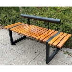 공원의자 놀이공원 놀이터 야구장 버스정류장 방부목 : 스노우펄