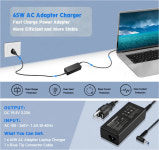 65W 노트 북 충전기 호환 hp 엘리트 Book 840 850 845 830 820 G8 G7 G6 G5 G4 G3 745 735 725 755 ProBook 640 650 4 : 산업-용품-부품