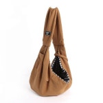 사자모양가방 숄더백 니트백 보조가방 에코백 코지펫 애견 슬링백 강아지 이동가방 산책 : 섭컨셔스마인드