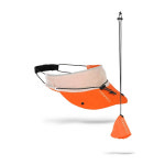 파라팩 V-CAP 23g 초경량 여행용 접이식 썬캡 모자 : 채널캠핑