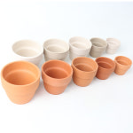 갑조네 도토리토분 토기 5호 미니 베트남 앙비까사 엔틱 빈티지 도자기 초미니 화분 : 갑조네