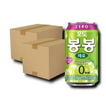 봉봉 제로 포도 340ML 48개 대용량 캔 음료수 : 반애반