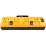 DCB104 디월트 배터리 충전기 스테이션 교체 12V 20V 멀티 4포트 2 USB 포트와 호환배터리 없음 : 셀러백야