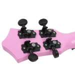 우쿨렐레 소프라노 음악 뮤지컬 하와이안 초보자 어쿠스틱 소형 기타 악기 액세서리 선물 장난감 21 인치 4 현 : 추추컴퍼니