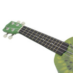 우쿨렐레 소프라노 음악 뮤지컬 하와이안 IRIN 21 인치 키위 과일 하와이 기타 악기 4 현 베이스우드 튜너 카포 부품 : 추추컴퍼니