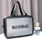 블랙 방수 멀티 비치백 (중형) 수영장 물놀이 목욕탕 가방 파우치 : 망고 market