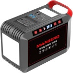 휴대용 발전소 300W MARBERO 237Wh 캠핑용 태양광 발전기 백업... 110V AC 콘센트 USB C A DC 야외 CPAP 홈 M82 88WH 80W : 쥬에이몰