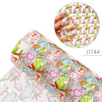 가죽 공구  귀여운 개구리 양 토끼 고양이 젤리 인조 투명 PVC 시트 비닐 DIY 활 공예 커버 J1740 20x30cm : 엠제이에스원