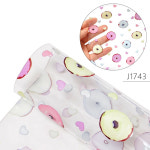 가죽 공구  귀여운 개구리 양 토끼 고양이 젤리 인조 투명 PVC 시트 비닐 DIY 활 공예 커버 J1740 20x30cm : 엠제이에스원