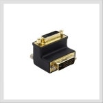 DVI 연장젠더 꺾임 꺽임 DVI-I 듀얼 G3961 : fromf2022