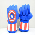 어벤져스 타노스장갑 헐크주먹 2pc 성인과 아이 슈퍼 히어로 헐크 플러시 스파이더 맨 장갑 코스프레 할로윈 파티 크리스마스 판타지 소품... 