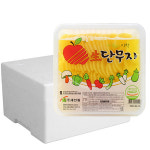 세천팜 반달단무지 1BOX(2.5kgX4개) : 산노을