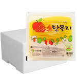 세천팜 김밥단무지 1BOX(2.5kgX4개) : 산노을