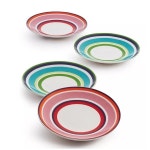 레녹스 그릇 버터플라이 메도우 접시 케이트 스페이드 위크포드 카페 스트라이프 Tidbit 4개 세트 H1048 : 처음미래4