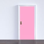 현관시트지 아파트현관문시트지 방문 리폼 필름 심플단색현관문시트지 러블리핑크 WBSG5708 헤라증정 : 케이빌리프