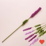 꽃 장식 용품 뜨개 조화 라벤더 소품 꽃다발 만들기 : samTENmart