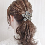 코젠더스 겹꽃 큐빅 헤어끈 3종 세트 : 주식회사 씨엠