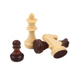 휴대용 체스 아이 놀이 접이식 고급 원목 자석 판 두뇌 게임 : VLDL
