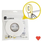 수예용품 생활 수선 테이프 소 1.5cm X63 바지 단 : samTENmart
