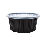 신탕용기(중) JH 225파이 검정 [200개] : 대성 기업