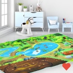 곤충학습 곤충 놀이매트 : 재범마트