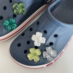 세트 장수 악세사리 클로버 호마이카 네잎 꾸미기 별다꾸 행운 입체 귀여운 신발 네잎클로버 단추 고급 : 긴이야기