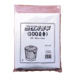 주유소 분리수거 100L 50매 흰색 대형 쓰레기 비닐봉지 빵 도시락 치킨 용 : 주피르