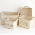 더자카 빈티지 패브릭바스켓 : 더자카