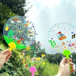 초등 돌봄교실 여름 창작 미술활동 커스텀 투명부채 만들기 아동교육 문화센터 방과후학교 : 코코에비나