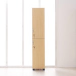 탈의실 개인 소지품 수납장 잠금형 2단 캐비닛 400x2000 락커장 사무용옷장 락카장 : 마켓사계