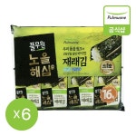 [풀무원] 풀무원 노을해심 도시락김16봉 80g 6개 : 핫트랙스