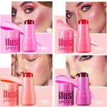 블러셔 젤리 스틱 젤리 텍스처 립스틱 블러셔+립스틱+아이섀도 3in1 : 뷰티 오아시스