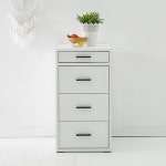 400 4단 서랍장 고급 볼레일 인테리어 가구 가족옷장 예쁜서랍장 깔끔한수납장 : 씨엠리치