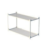 베란다 세탁실 용품 보관대 2단 스틸 선반장 1000x400 모던심플스타일 선반테이블 DIY : 마켓사계