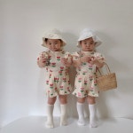 아기 유아 아동복 모란 튤립프릴 상하복 상하 세트 : 베베핸즈