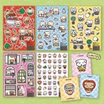 히히클럽 같이 놀자 멍멍 스티커팩 : 소소로와