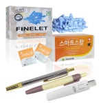 사혈기 + 사혈침 200개 + 알콜솜 100개 / 수지침 세트 무통 채혈침 : 주식회사씨엠라이프