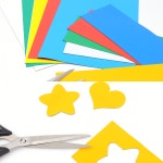 어린이집 자석놀이 잘라쓰는자석시트1p 색상선택 소 파랑 대 파랑 : 지주스몰