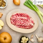 우본 한돈 양념 돼지갈비 수제 왕구이 밀키트 국내산 700g, 2개 : 우본한우