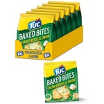 TUC 티유씨 베이크드 바이츠 크림치즈 양파 크래커 스낵 110g 6팩 : 월드 이커머스
