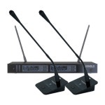 카날스 MWG-2500 2채널 무선마이크 (구즈넥 x2) : 스타사운드본사